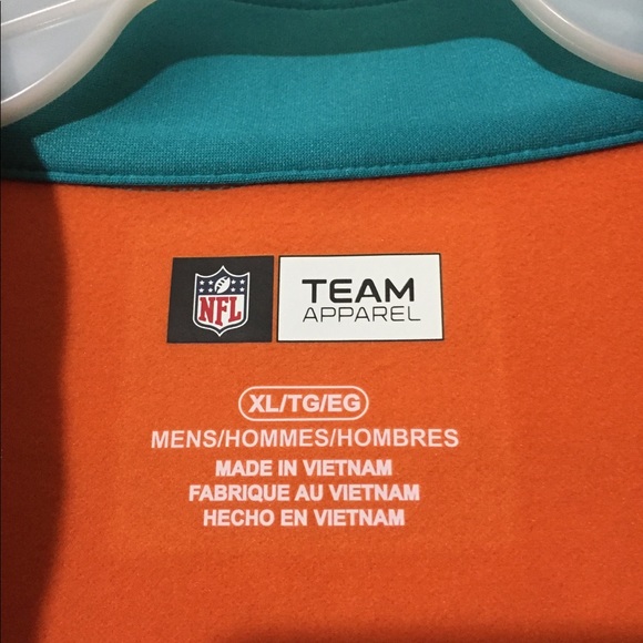Miami Dolphins pullover sweat Jacket - Picture 6 of 6